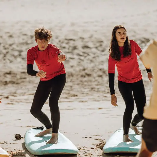 Surfvakantie gezin
